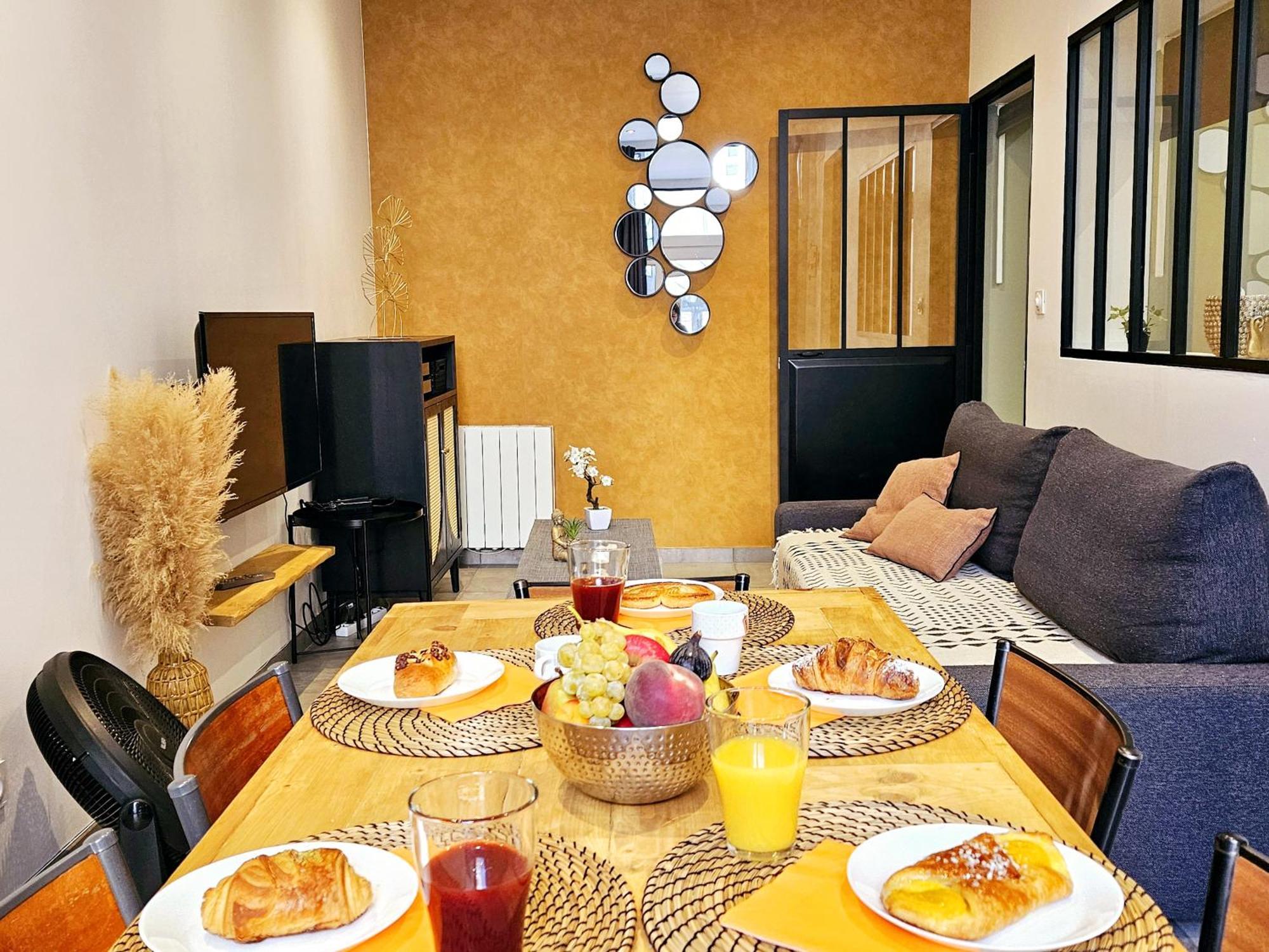 Refuge Urbain - Ideal Pro, Familles & Amis - Le Calme En Hypercentre - Wifi Haut Debit - Netflix - Machine A Laver - Gare, Cathedrale, Commerces, Restaurants & Transports En Commun A Moins De 10 Minutes A Pied Reims Exteriör bild