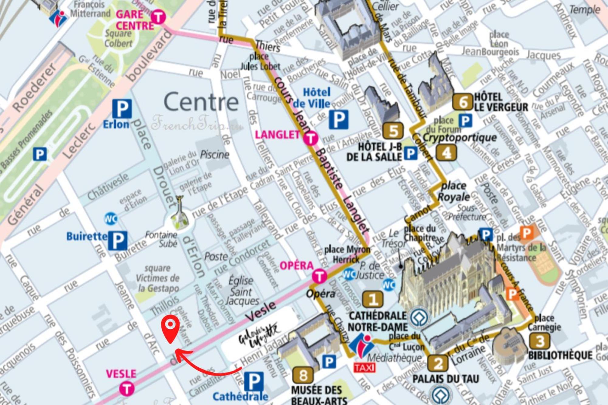 Refuge Urbain - Ideal Pro, Familles & Amis - Le Calme En Hypercentre - Wifi Haut Debit - Netflix - Machine A Laver - Gare, Cathedrale, Commerces, Restaurants & Transports En Commun A Moins De 10 Minutes A Pied Reims Exteriör bild